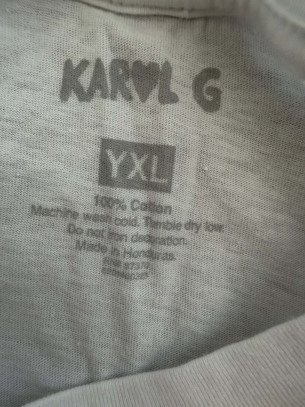 Karol G Mañana Será Bonito Graphic T-Shirt YXL White - Picture 2 of 3